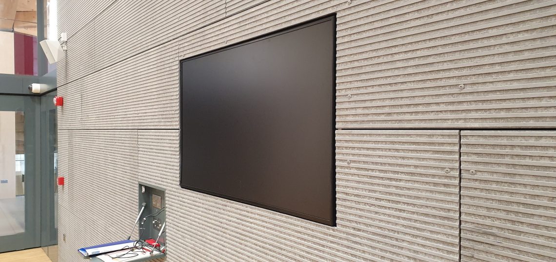 AUDIO VISUAL PRESENTATION SOLUTIONS FOR NEWLY BUILT ACTIVITY CENTRE